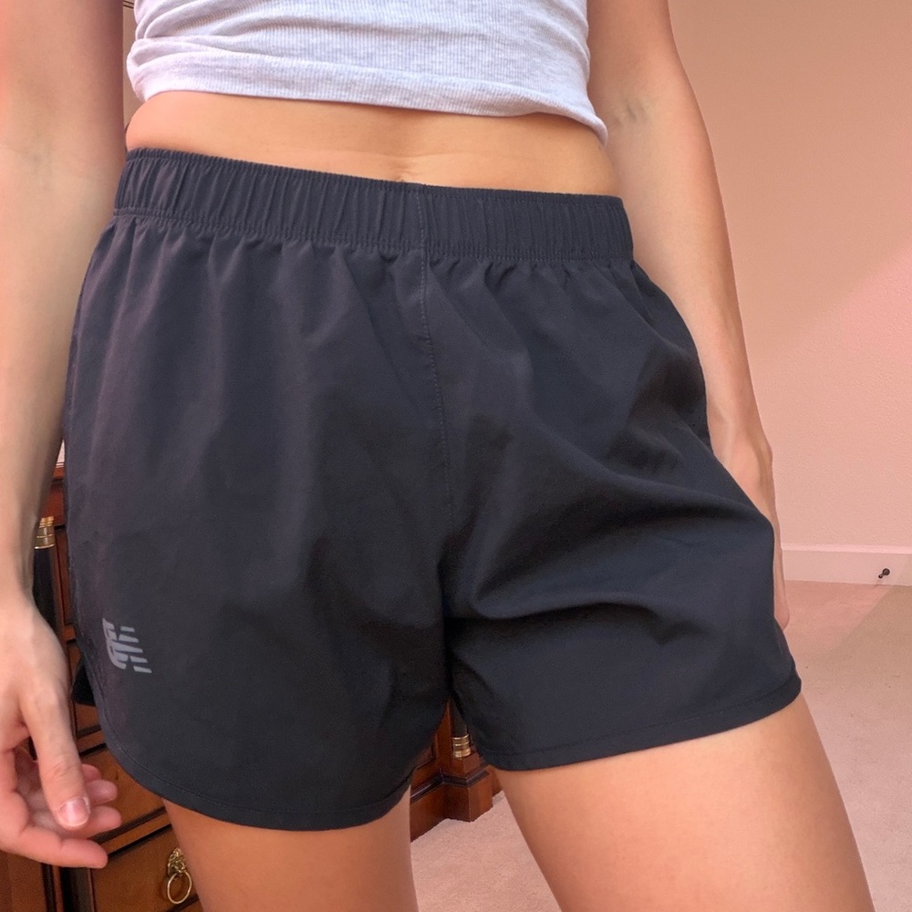New Balance Women's Black Athletic Shorts